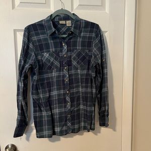 L.L. Bean Blue Flannel shirt
